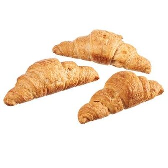Vegan desem croissants bruin tarwe