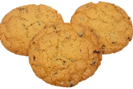 spelt haverkoeken chocolade