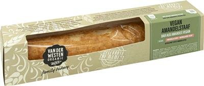 Vegan Amandelstaaf Bio natuurlijk gezoet 260 gr