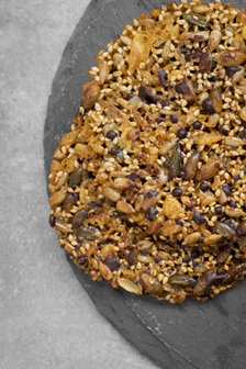 Caramel zadenkoek