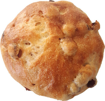 Spelt rozijn bolletje