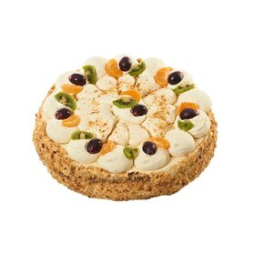 Slagroomtaart met ahornsiroop Slagroomtaart met ahornsiroop